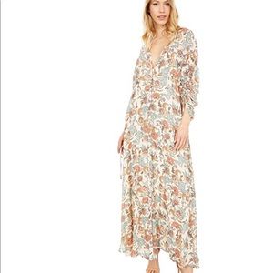 NWT Free people Earthfolk Maxi dress size L